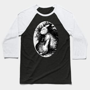 Sleepy Rabbits - wildlife inspired Baseball T-Shirt